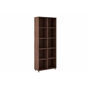 Estante De Escritório Esm225 C/ 10 Nichos Rustico - Movelbento