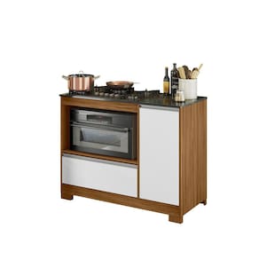 Balcão Cooktop Branco New NT3050 Notável Móveis