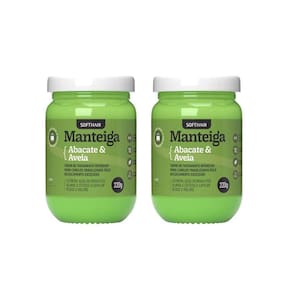 Creme De Tratamento Capilar Soft Hair 220G Abacate/Aveia-2Un