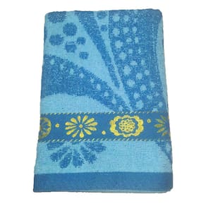 Toalha de Banho Corttex Jacquard Istambul Azul Claro