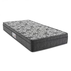 Colchão Solteiro Ortobom Molas Nanolastic Physical 78x188x23 Cinza/Branco