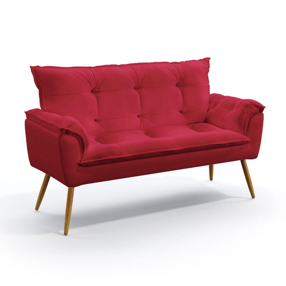 Poltrona Namoradeira Beta / Sued Vermelho 