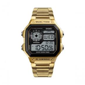 Relógio Masculino Cronômetro Skmei Casual Resistênte à água 1335 Dourado