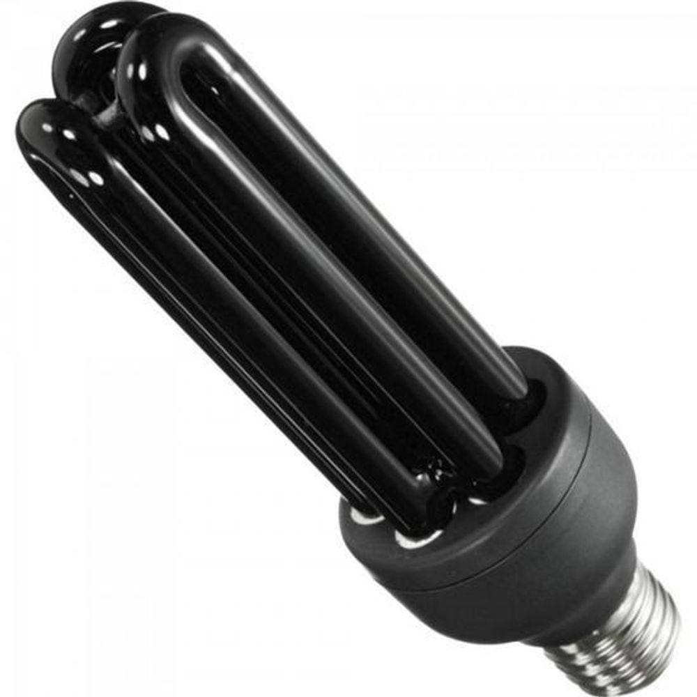 Lâmpada De Luz Negra Ourolux Compacta 3U 20W 127V
