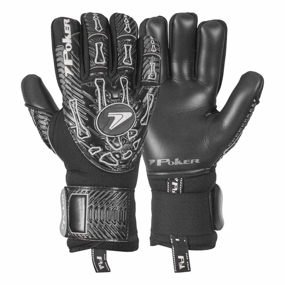 Luva De Goleiro Poker Futebol De Campo Profissional Hug Flex 4