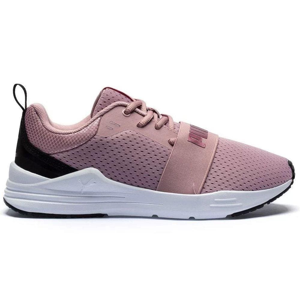 Tênis Puma Wired Run BDP Infantil - Branco e Rosa