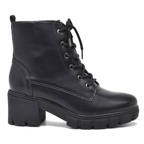 Coturno Flatform Via Marte Bota Salto Bloco Tratorado Feminino 001-002