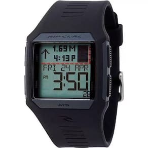 Relógio Rip Curl Rifles Tide Black A1119  Tábua De Maré