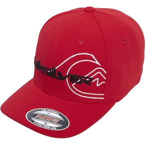 Boné Quiksilver Aba Curva Emb Side Omni WT24 Red