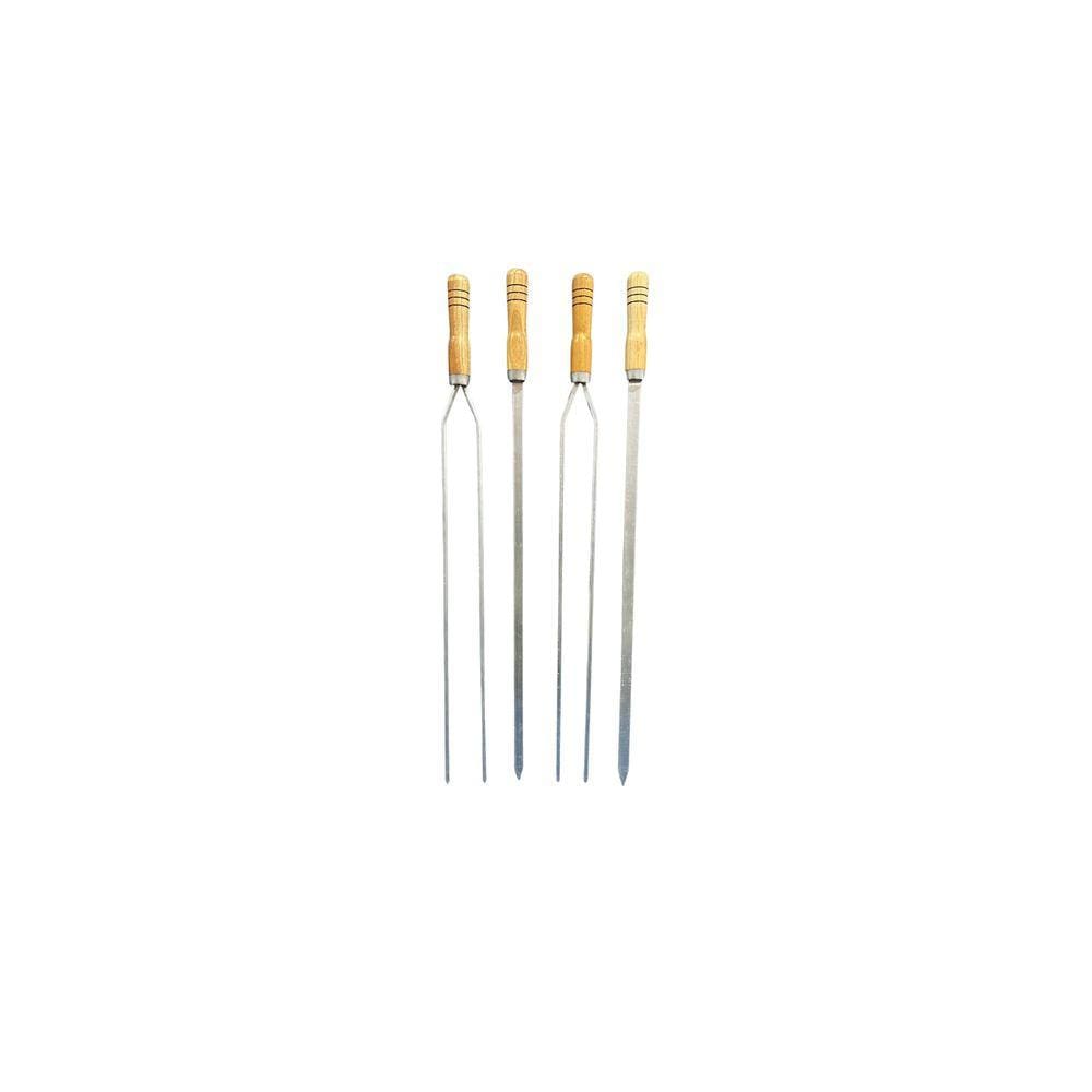 Kit Espeto De Alumínio 85 Centímetros