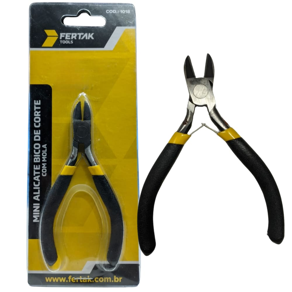 Alicate De Corte Mini Com Mola 4.5&quot; Fertak