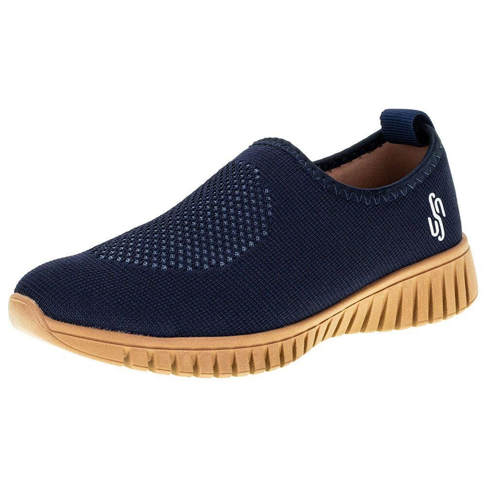 Tênis Feminino Gaspea Tricot Usaflex - Ae2208