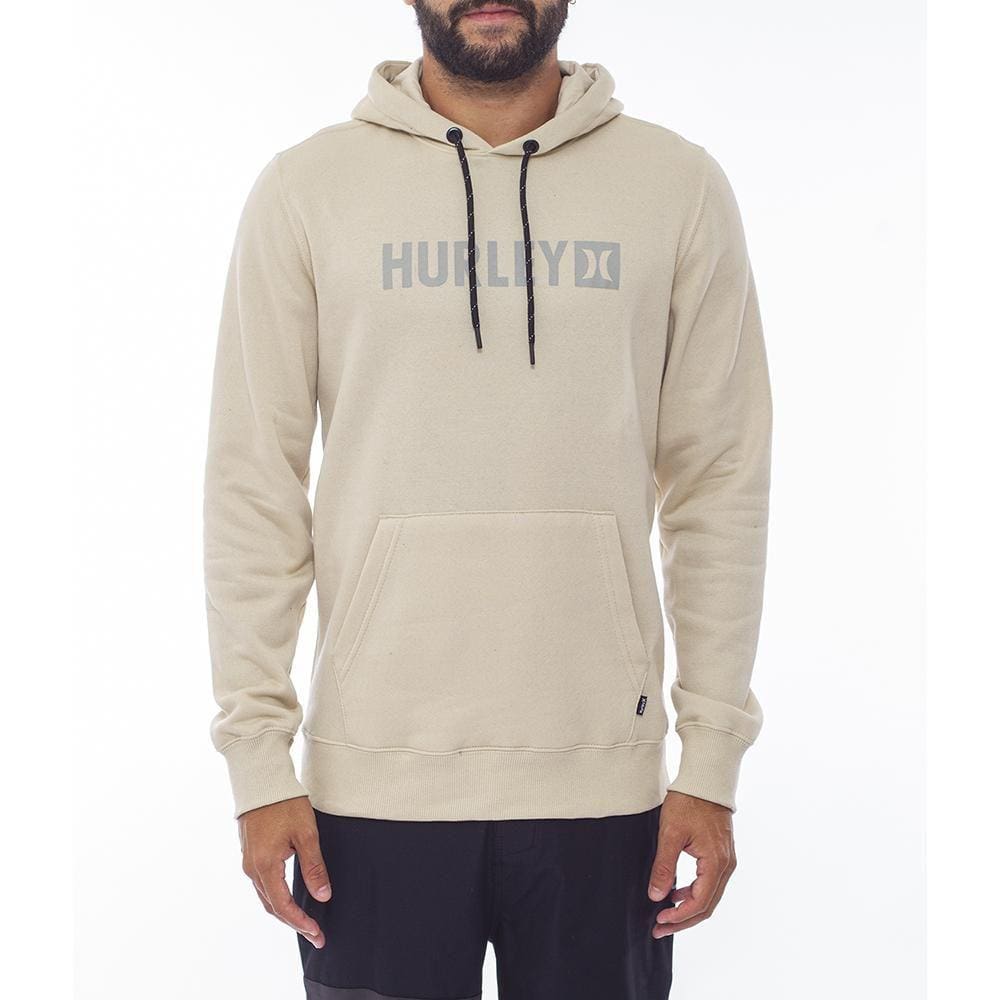 Moletom Hurley Canguru Square WT24 Masculino Areia