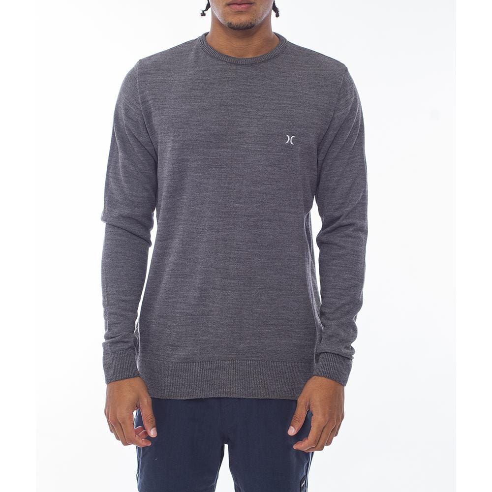 Camiseta Hurley Manga Longa Casual WT24 Masculina Preto