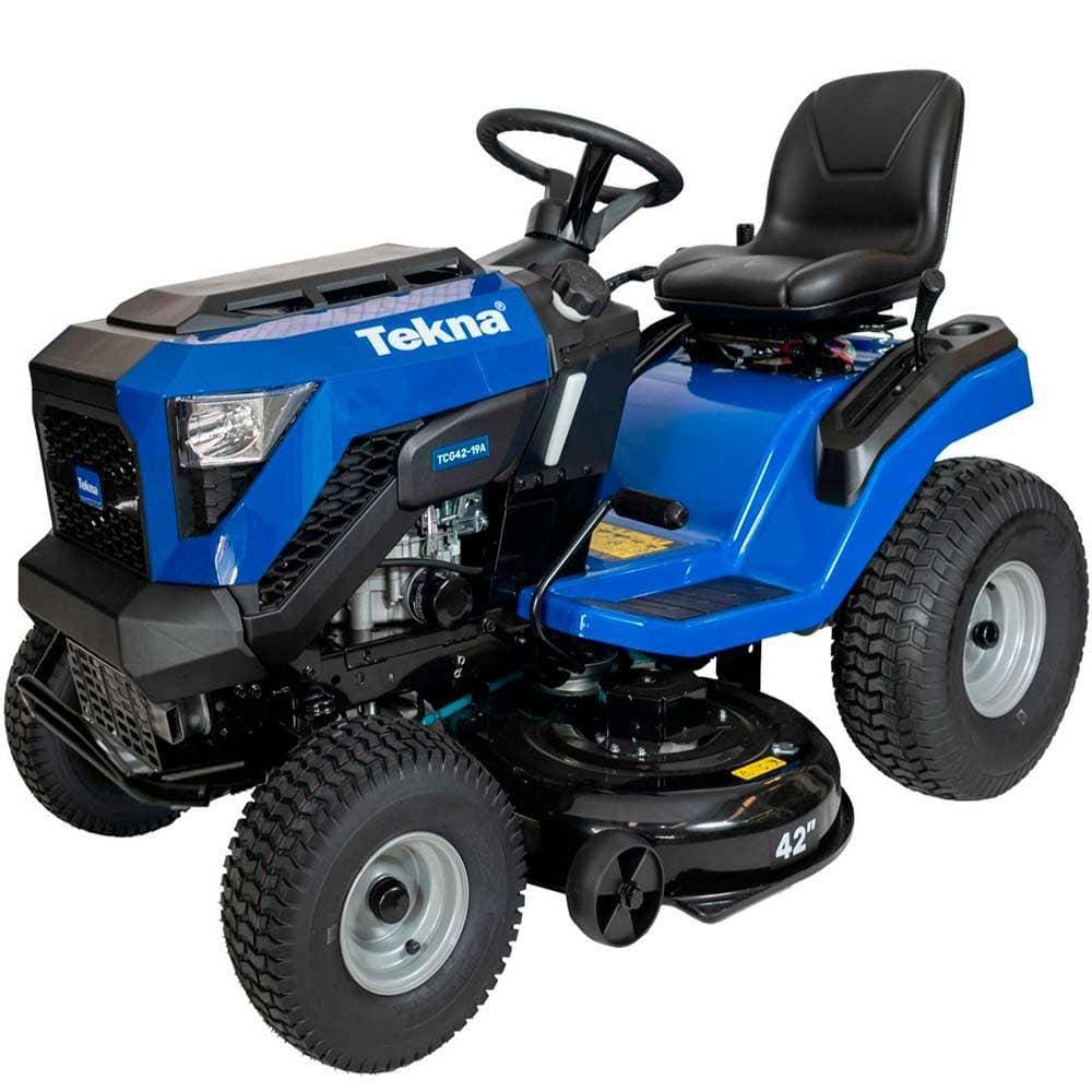 Trator Cortador de Grama à Gasolina 19,5HP 4T com Corte 1,07M TCG42-19A TEKNA