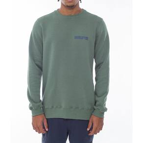 Moletom Hurley Careca Square WT24 Masculino Verde