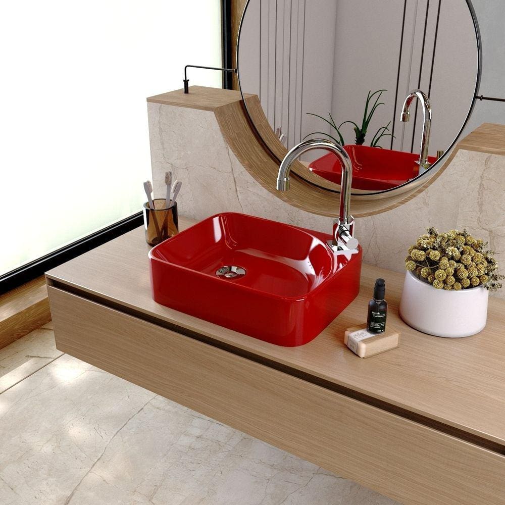 Kit Cuba Ro36 Cross com Válvula Botão Vermelho