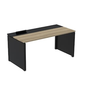 Plataforma Simples 120x792 Pscpp120/792/1 Pessoa Noce Naturalle/Preto