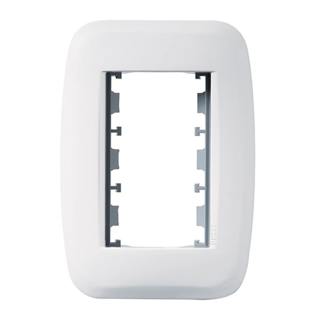 Placa 2X4 com Suporte Branca 50130 Classica - Pezzi