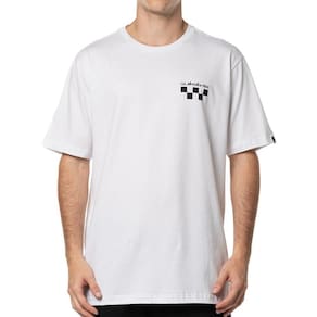 Camiseta Quiksilver Five Blocks WT24 Masculina Branco