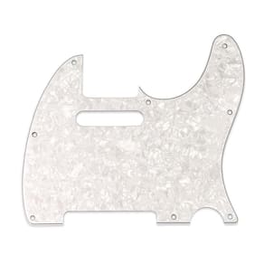 Escudo Guitarra Tele 62 Branco Perolado 3p Spirit 310-whp [f035]