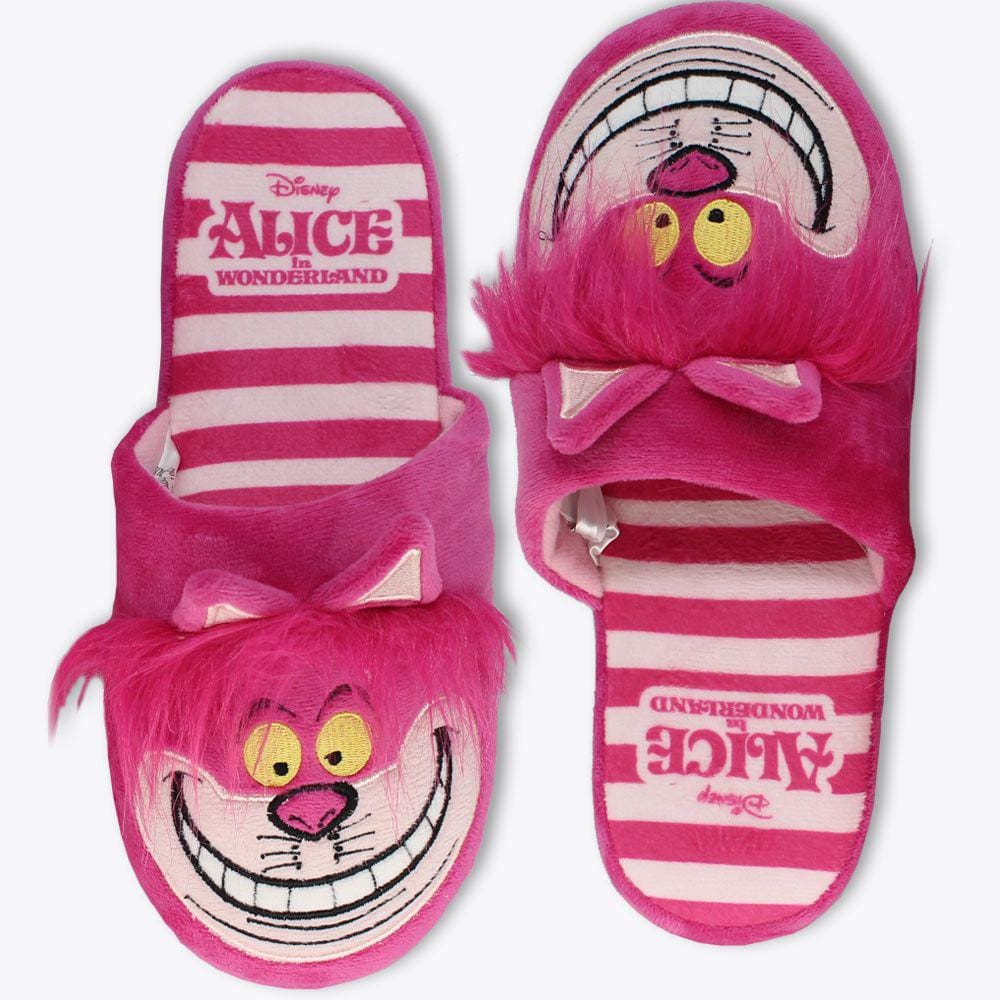 Chinelo Pantufa Gato Risonho - Disney