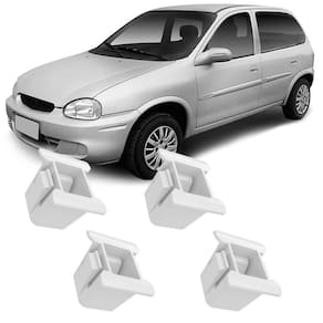 Kit 4 Buchas Presilhas Grampos Para Fixação Farol Corsa Super 97 98 99 2000 2001 2002
