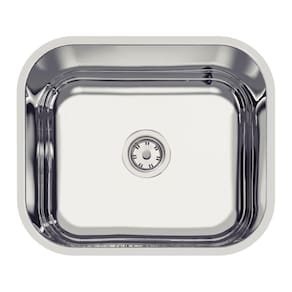 Cuba de Encaixe Para Embutir Lavínia 17l em Aço Inox Alto Polido 40x34 - Tramontina 94081507