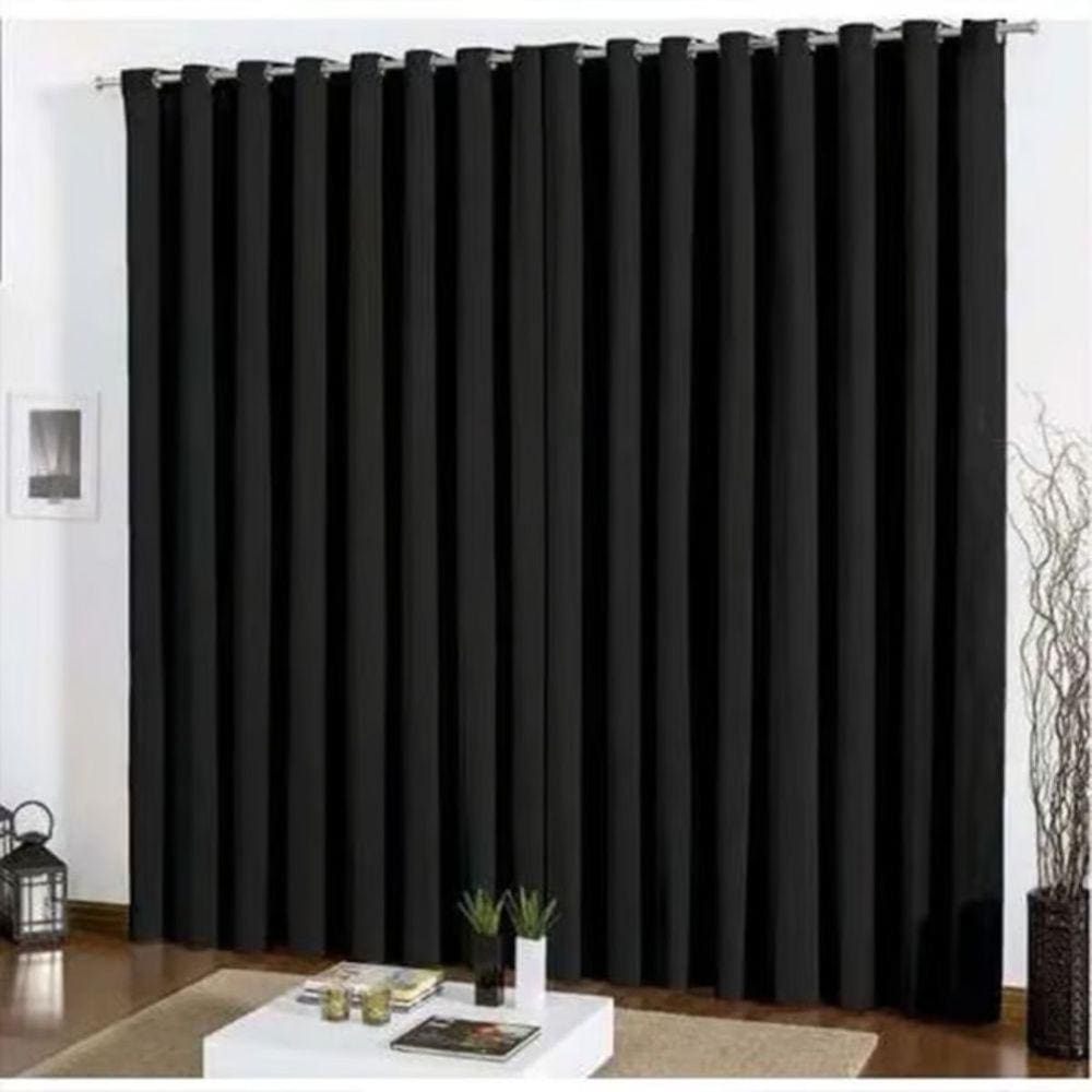 Cortina Blackout 99% Tecido Superblack 1,70 Altura -Cor 06