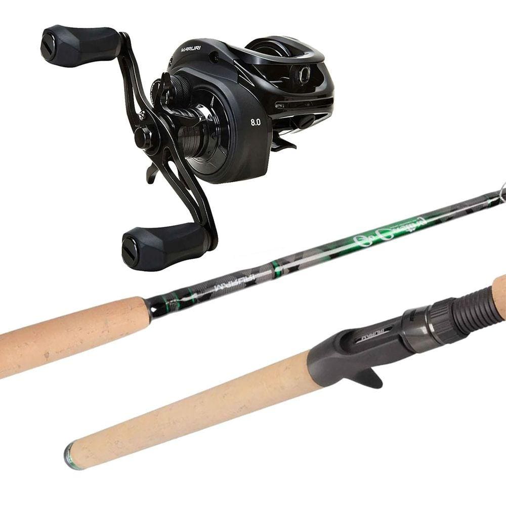 Kit Carretilha Black Tamba BG + Vara Go Casting 2,13m 40Lbs