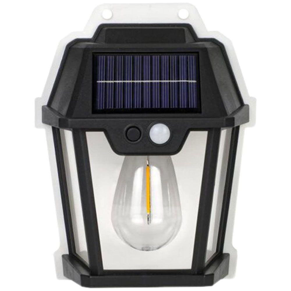 Lâmpada Luminária Solar de Parede sem Fio com Sensor Presença