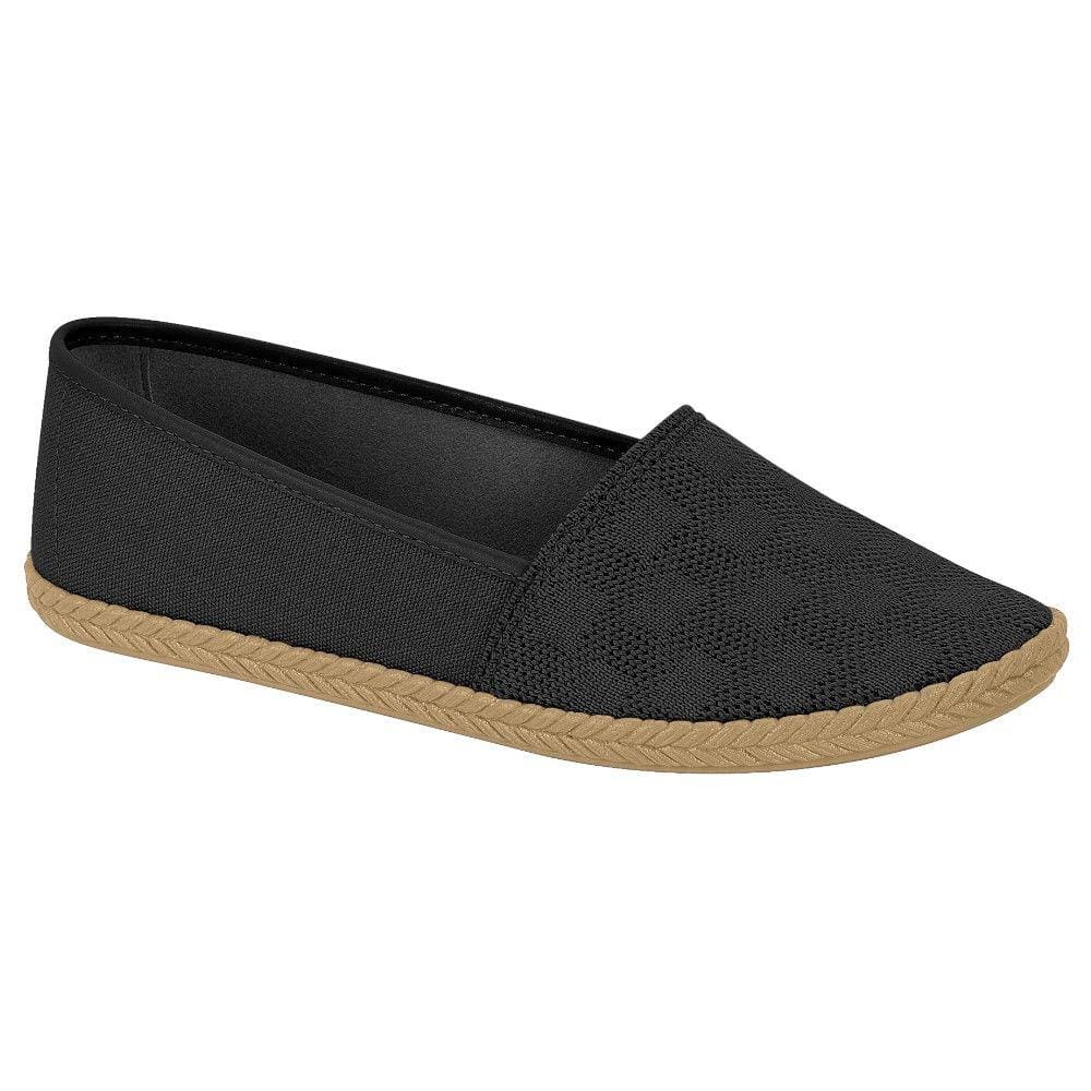 Sapatilha Moleca 5287.297 Feminina - Preta