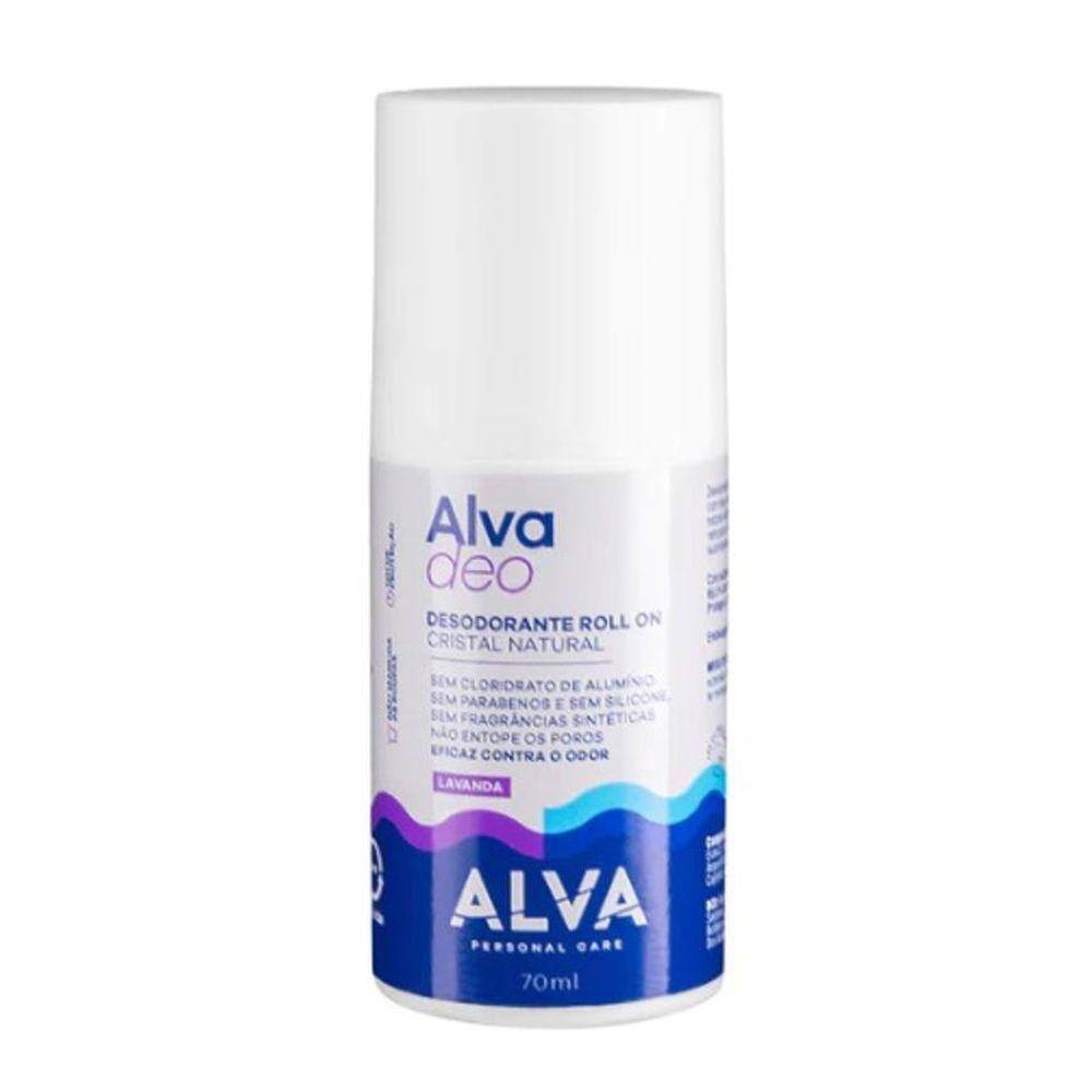 Desodorante Cristal Roll-On Lavanda Alva 70Ml