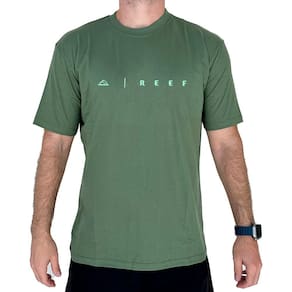 Camiseta Reef Sugarcane Masculina Verde
