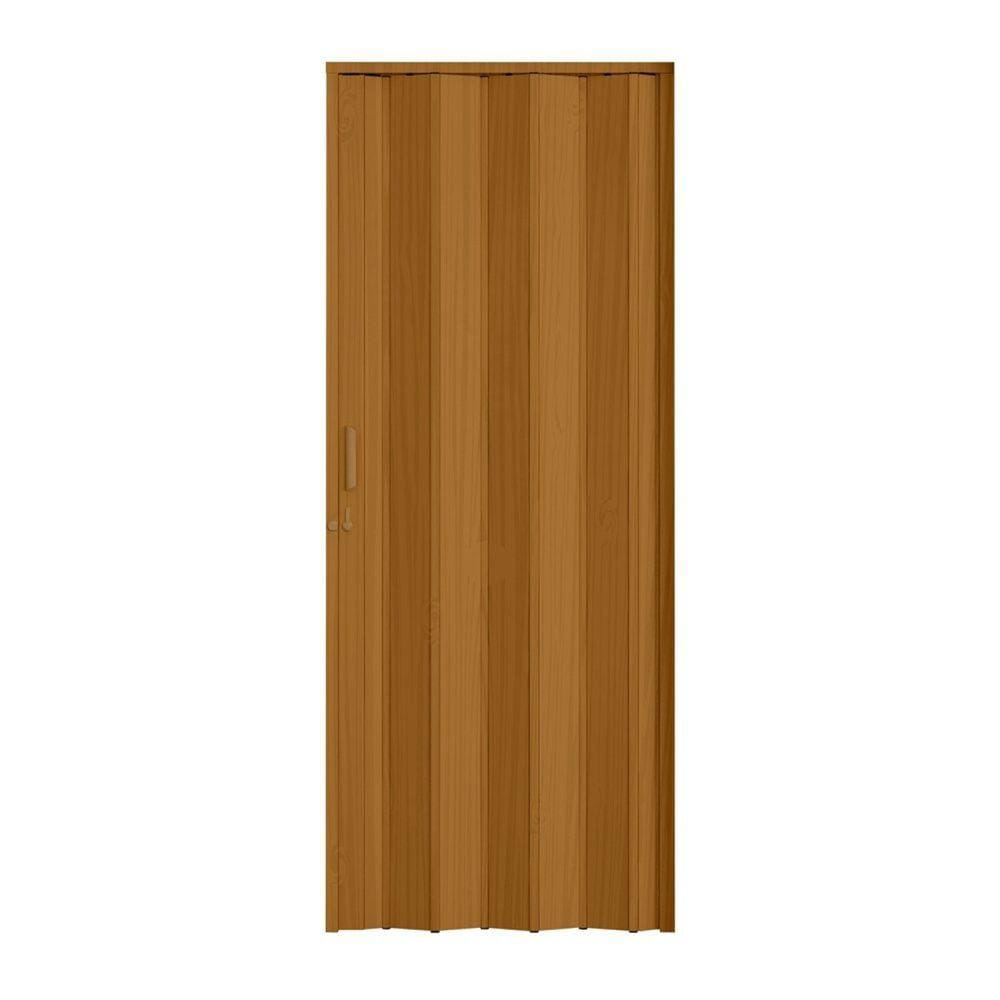 Porta Sanfonada Pvc Plastporta 210x72cm Plastporta Bcf Cerejeira