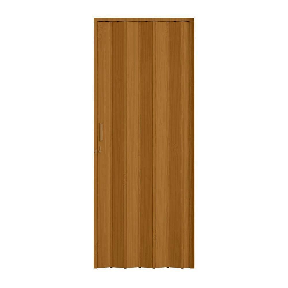 Porta Sanfonada Pvc Plastporta 210x96cm Plastporta Bcf Cerejeira