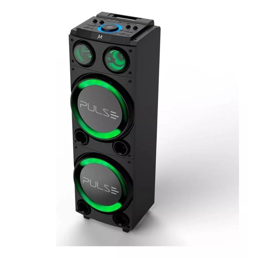 Caixa de som Pulse 1800W RMS Bluetooth 10 polegadas