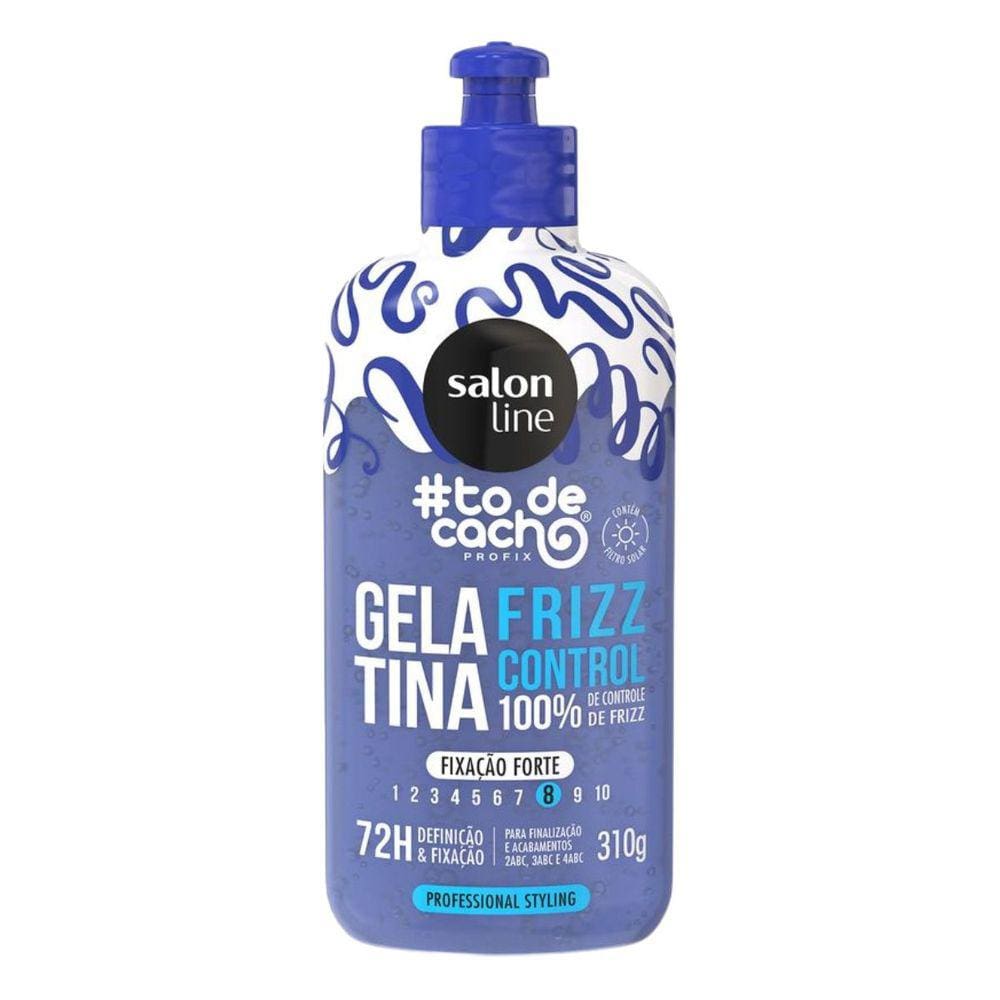 Gelatina Frizz Control Salon Line #todecacho Fixação Forte 310g