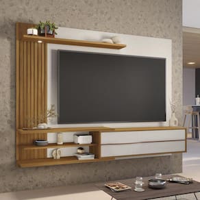 Painel para TV até 65 Polegadas Ripado 1 Porta NT 1355 Notável Móveis