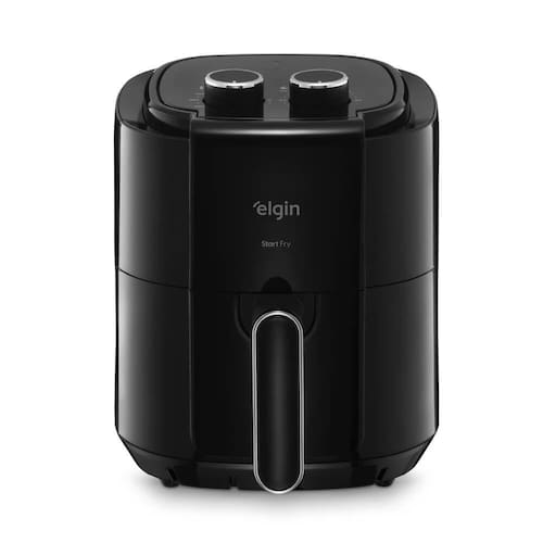 imagem-Fritadeira Air Fryer Elgin Start Fry 3,5L 1400w Preto