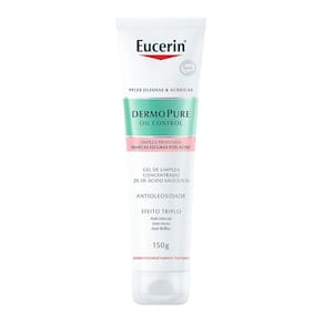 Eucerin DermoPure Oil Control Gel de Limpeza Concentrado Peles Oleosas e Acneicas 150g