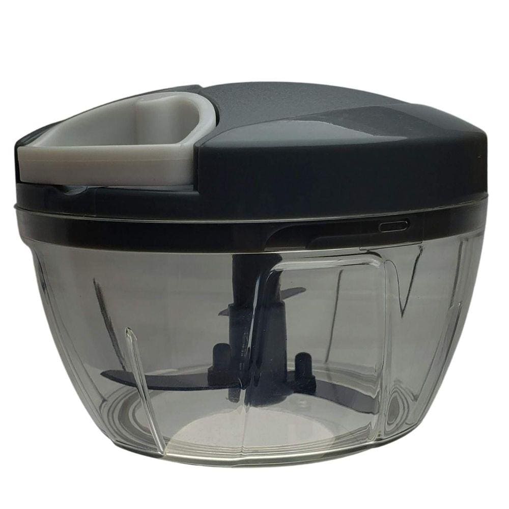 Mini Processador Cortador E Triturador Manual De Alimentos