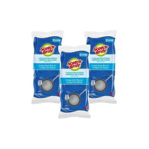 9 Esponjas Não Risca Azul Multi Uso Scotch Brite 3M