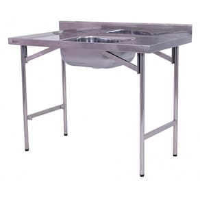 Pia Industrial Benfati Inox 430 120x60cm com 1 Cuba 501