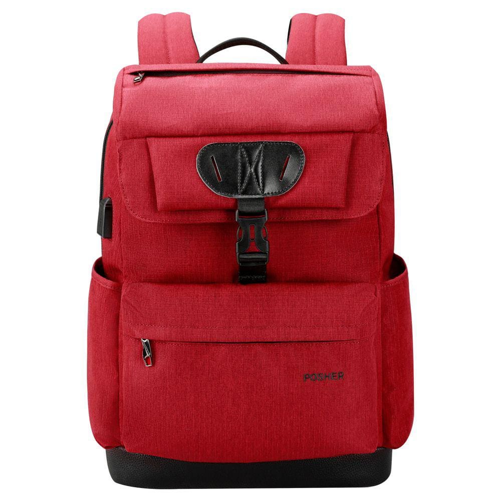 Mochila Antifurto Discovery Vermelha Posher