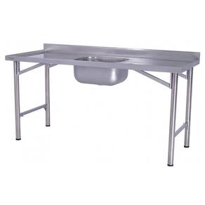 Pia Industrial Benfati Inox 304 190x70cm com 1 Cuba 664