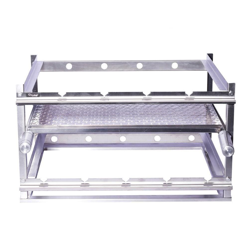 Suporte para Churrasco Fast Gourmet Standard de 5 Espetos e Grelha SAS05