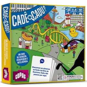 Jogo De Tabuleiro Jogo Cadê O Cadu? Copag