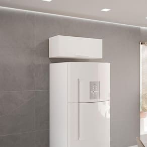 Armário Aéreo Geladeira New Valencia Salleto Branco