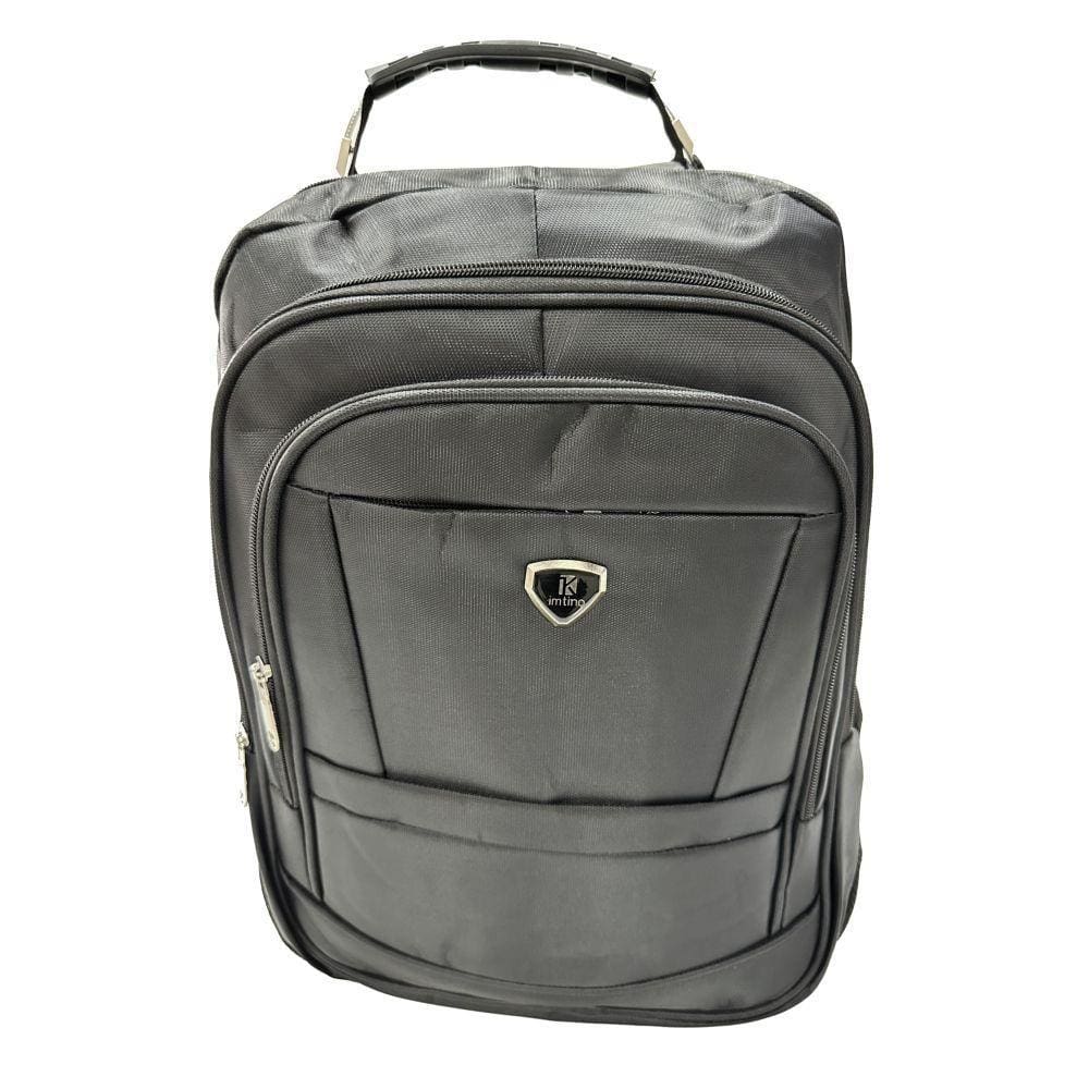 Mochila Casual 18" Notebook alça - Preto - Kimtino